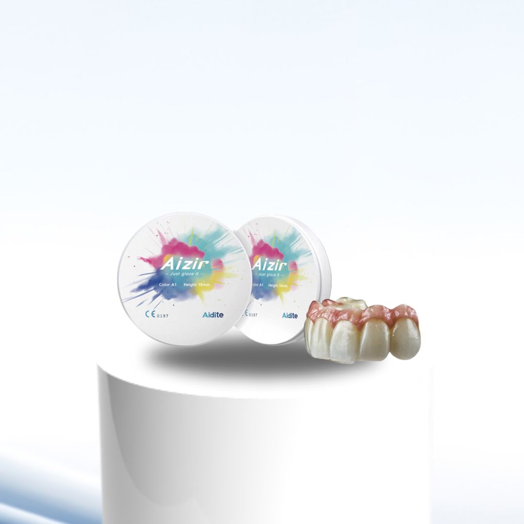 Aidite AiZir diskovi i dentalni most na postolju